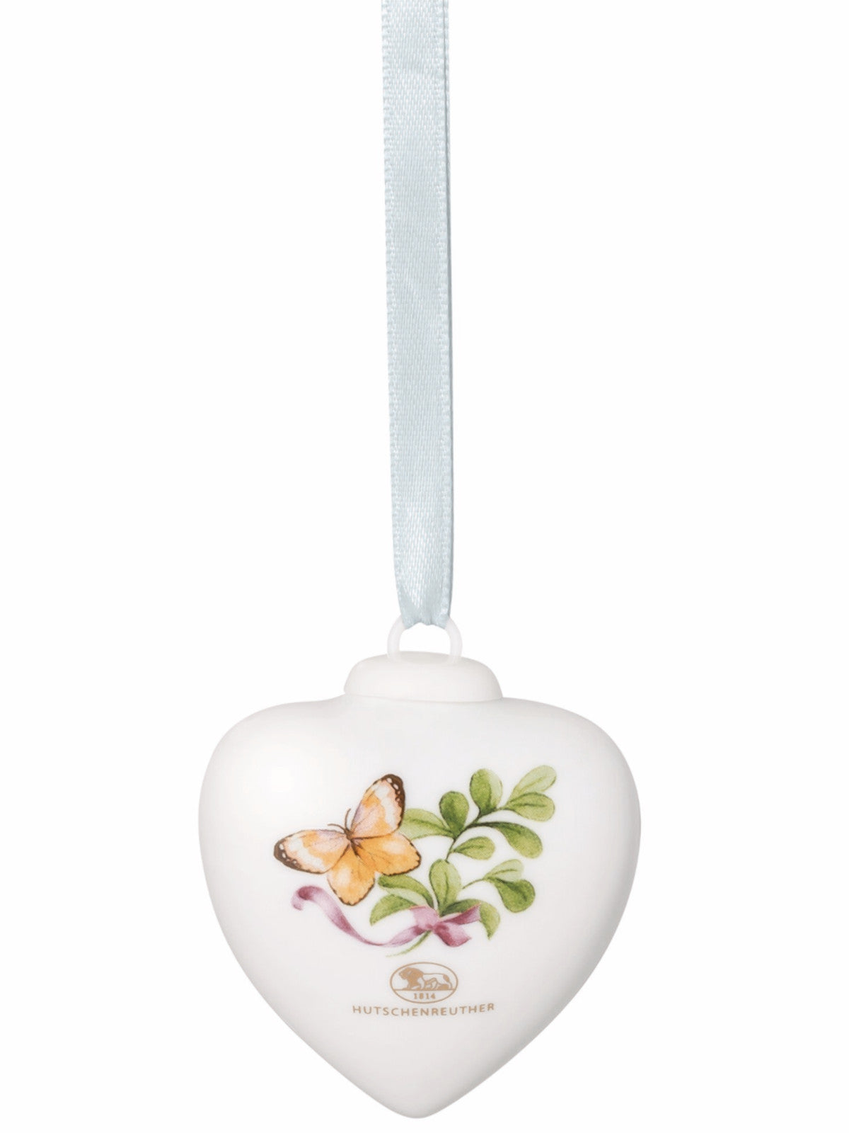 Hutschenreuther Frühlingsgrüsse Tulpe pink Porzellan-Mini-Herz Freisteller 1