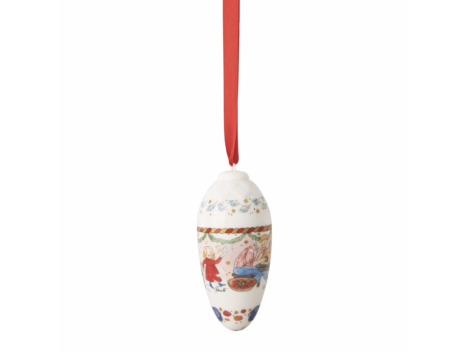 Hutschenreuther Porzellanzapfen Weihnachtszapfen 2026 - Produktbild 2