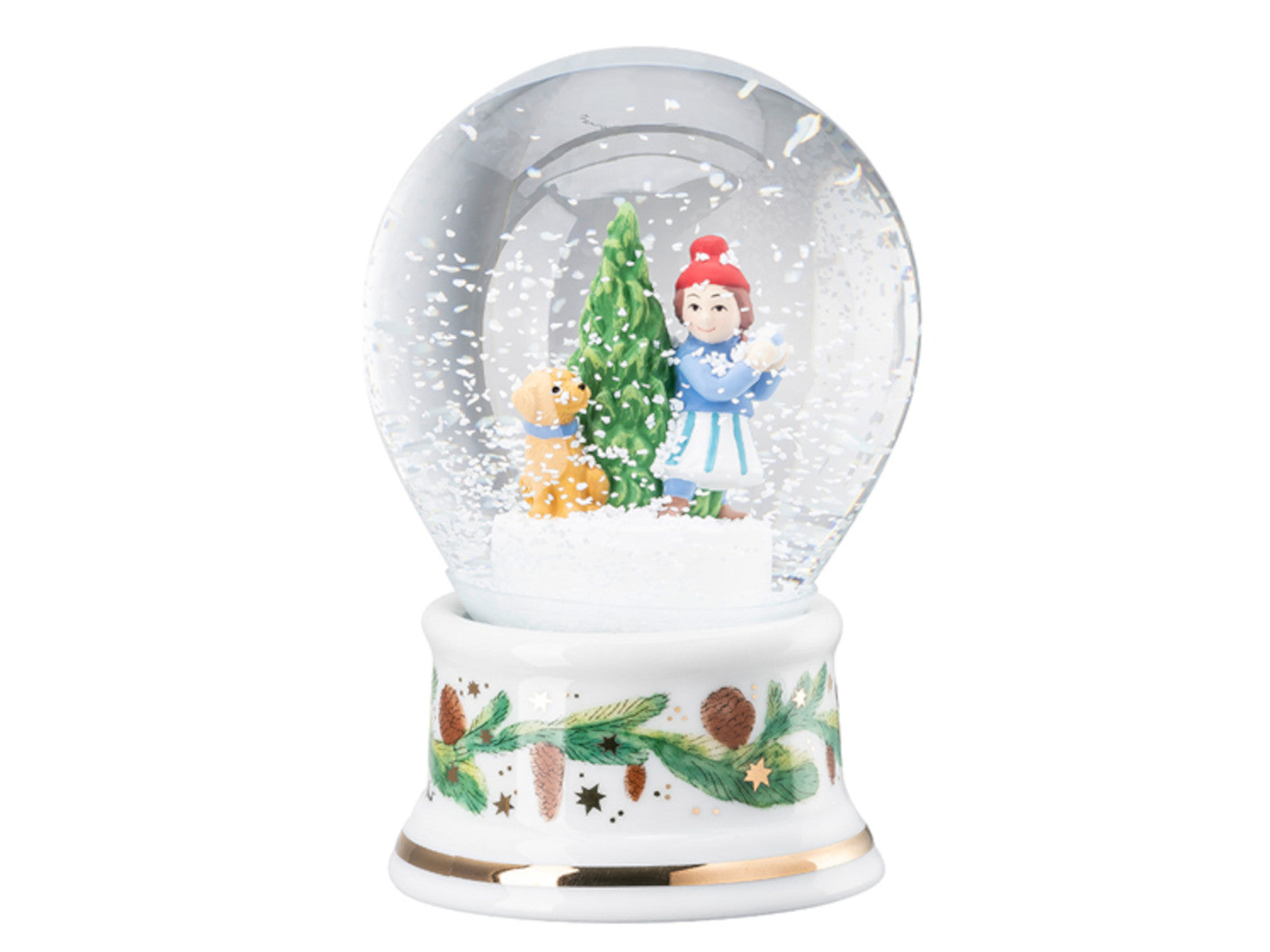 Hutschenreuther Weihnachten limitiert Schneekugel 2025 Freisteller 3