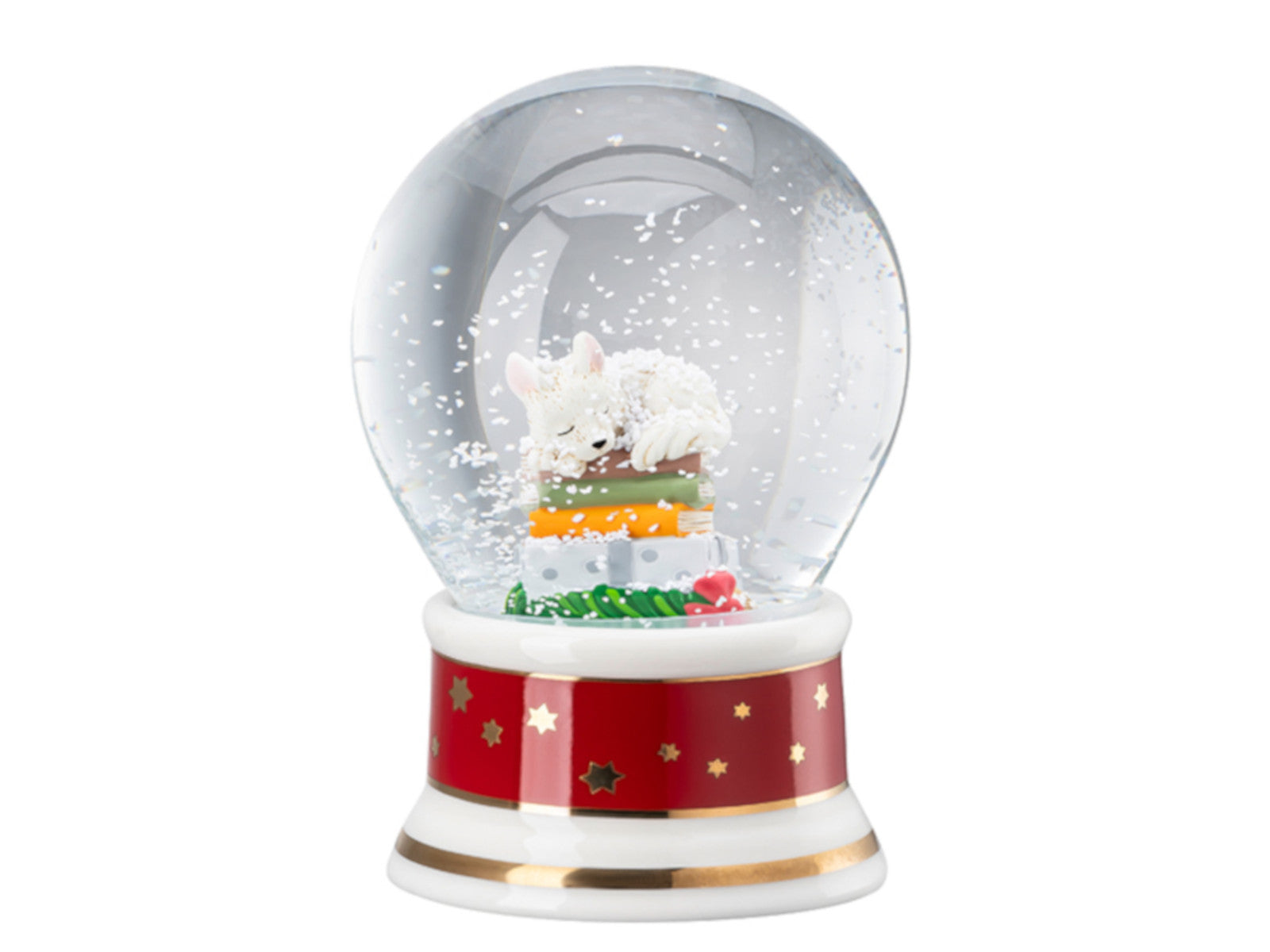 Hutschenreuther Sammelserie 2025 Alle Jahre wieder Schneekugel Freisteller 2