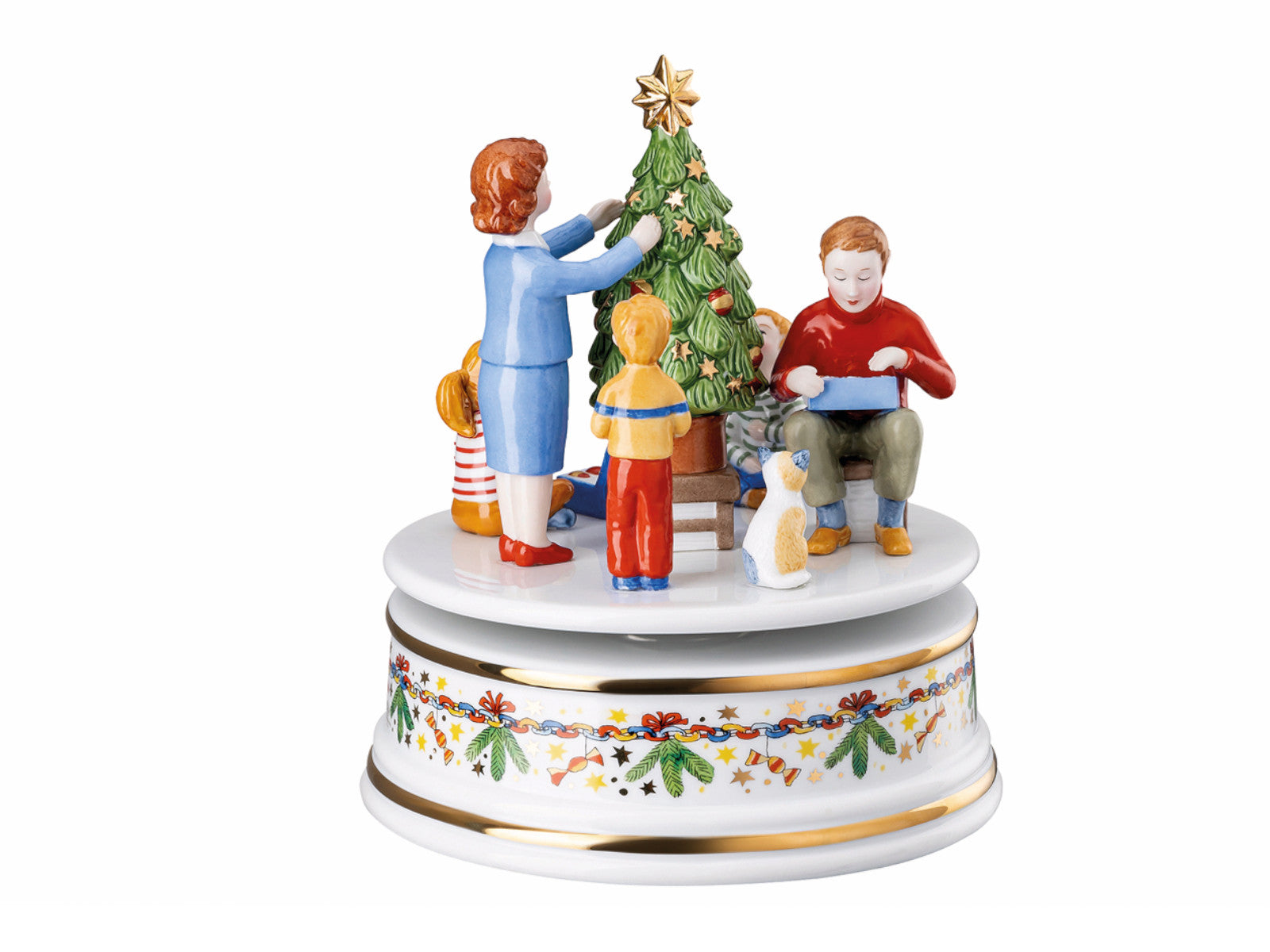 Hutschenreuther Sammelkollektion 2024 Weihnachtsleuchten Spieluhr groß Freisteller1