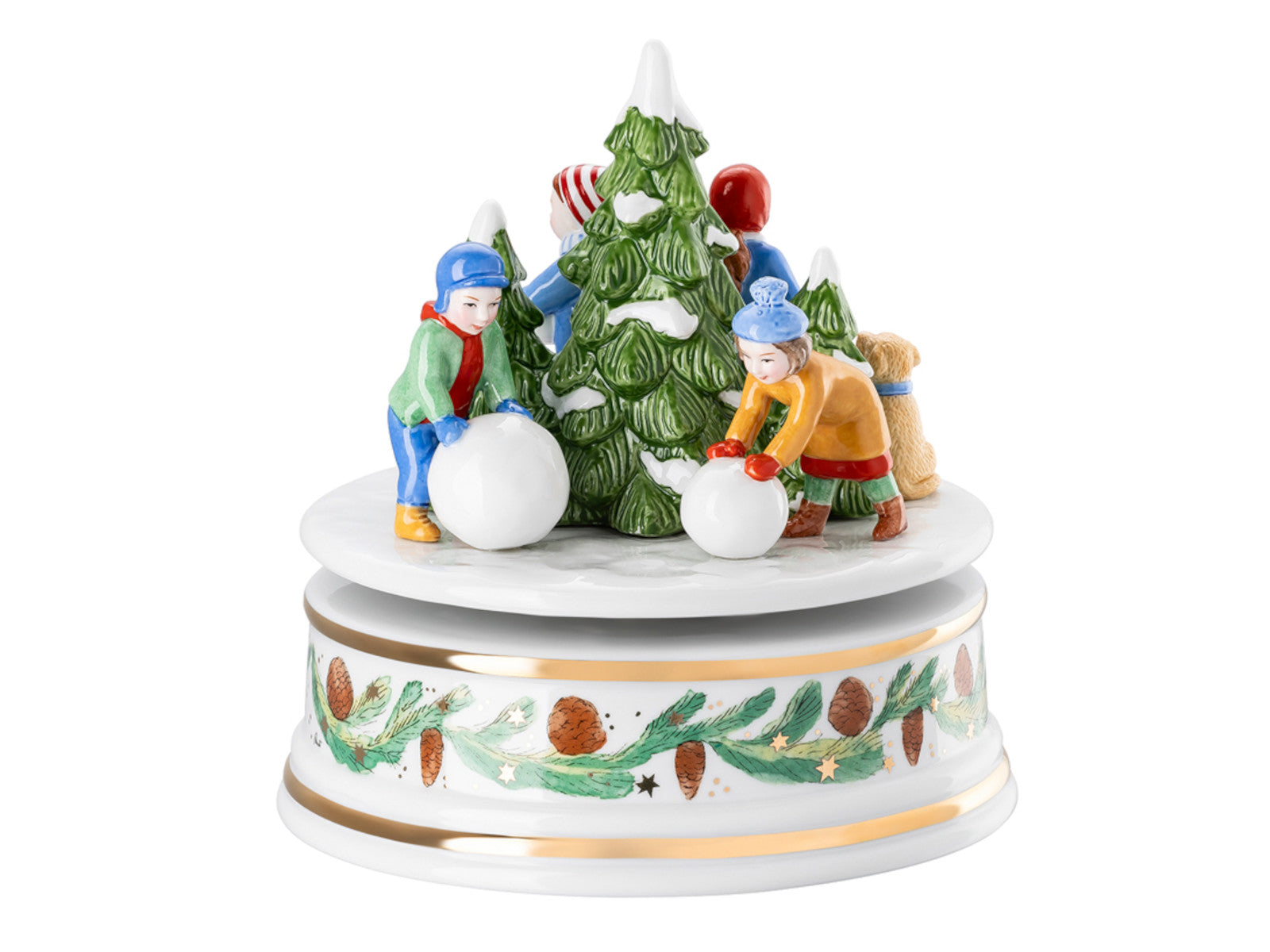 Hutschenreuther Sammelkollektion 25 Weihnachtsspiele Spieluhr groß Freisteller 1