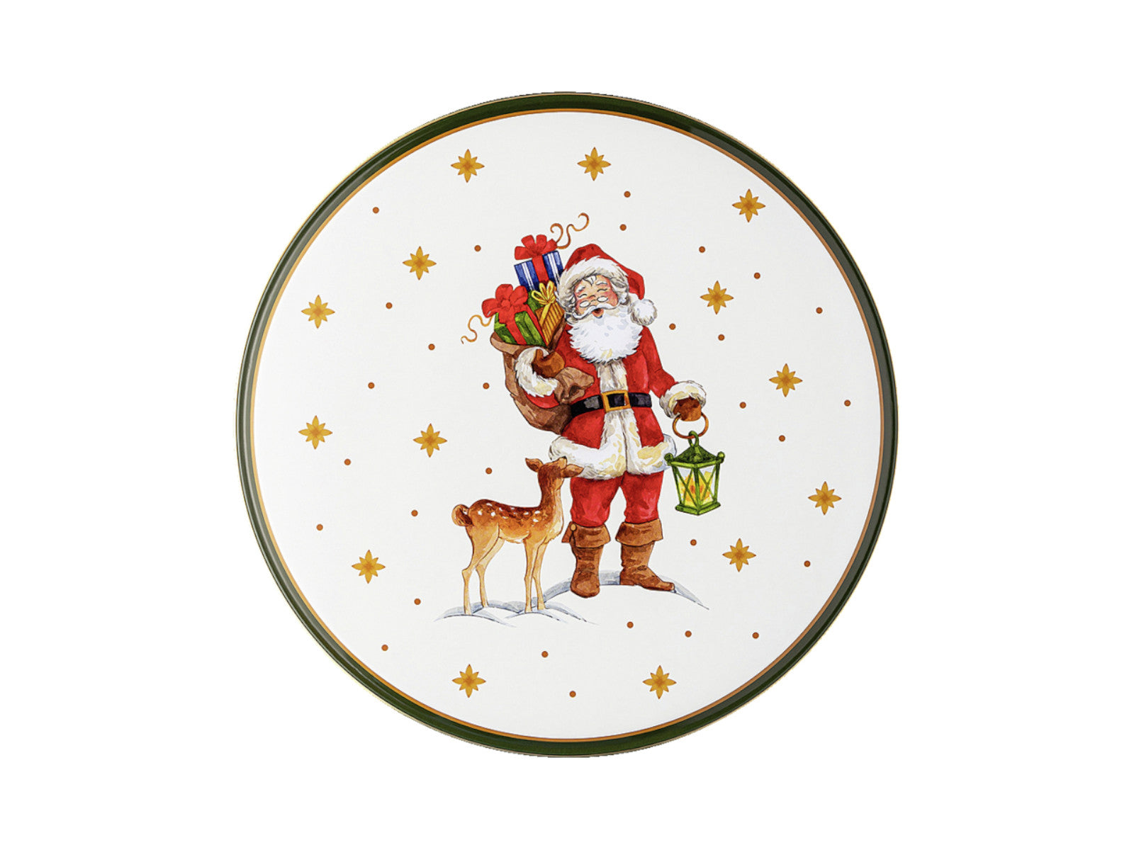 Hutschenreuther Happy Wintertime Plätzchendose mittel von oben Freisteller