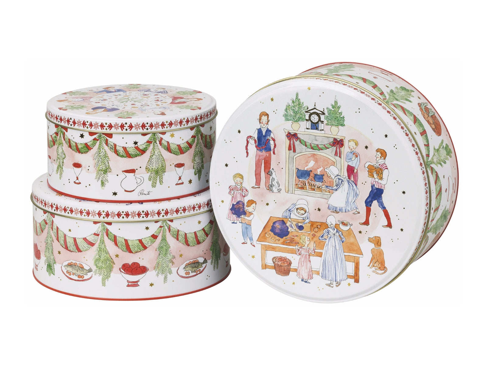 Hutschenreuther 2026 Weihnachtsschmaus Plätzchendosen 3er Set