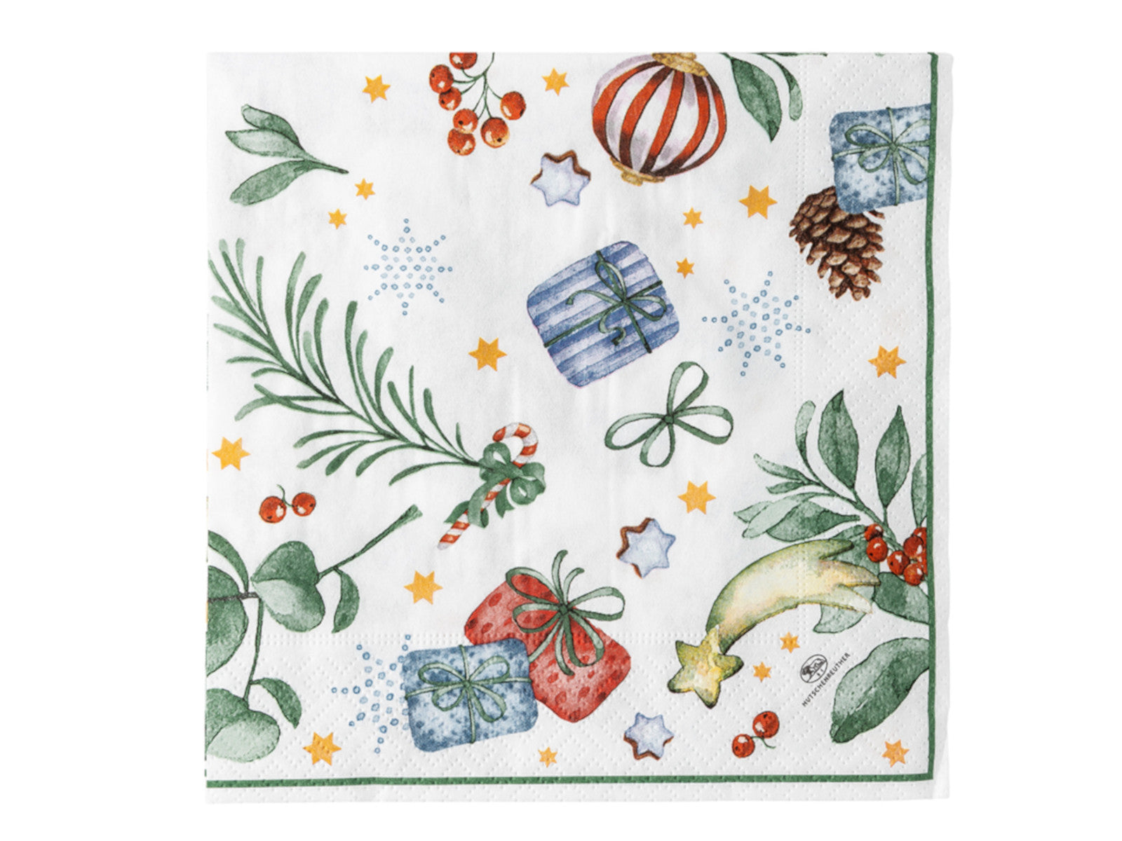 Hutschenreuther Sammelserie 2025 Alle Jahre wieder Servietten 33x33cm Freisteller 1