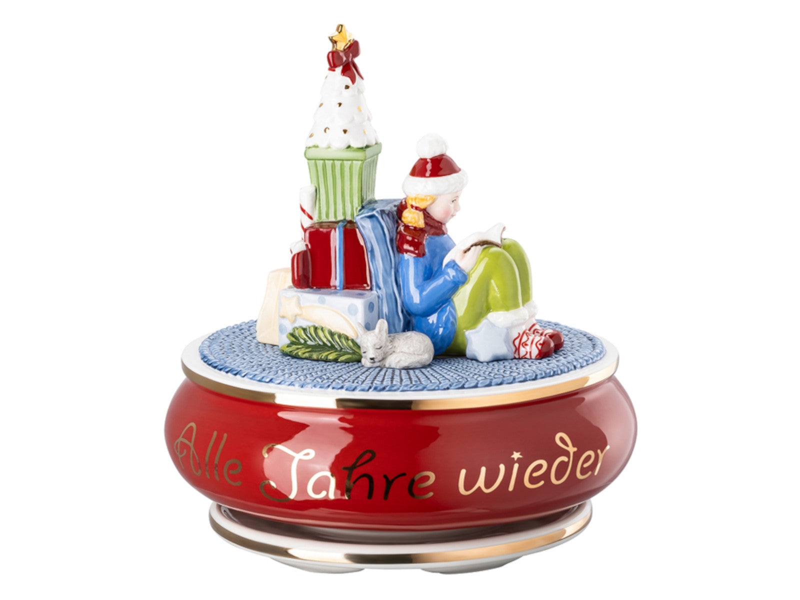 Hutschenreuther Sammelserie 2025 Alle Jahre wieder Spieluhr Freisteller 1