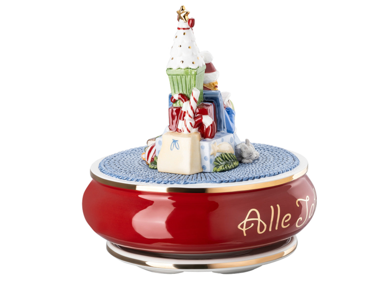 Hutschenreuther Sammelserie 2025 Alle Jahre wieder Spieluhr Freisteller 3