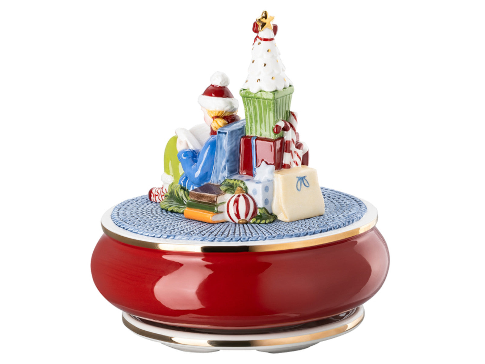 Hutschenreuther Sammelserie 2025 Alle Jahre wieder Spieluhr Freisteller 4