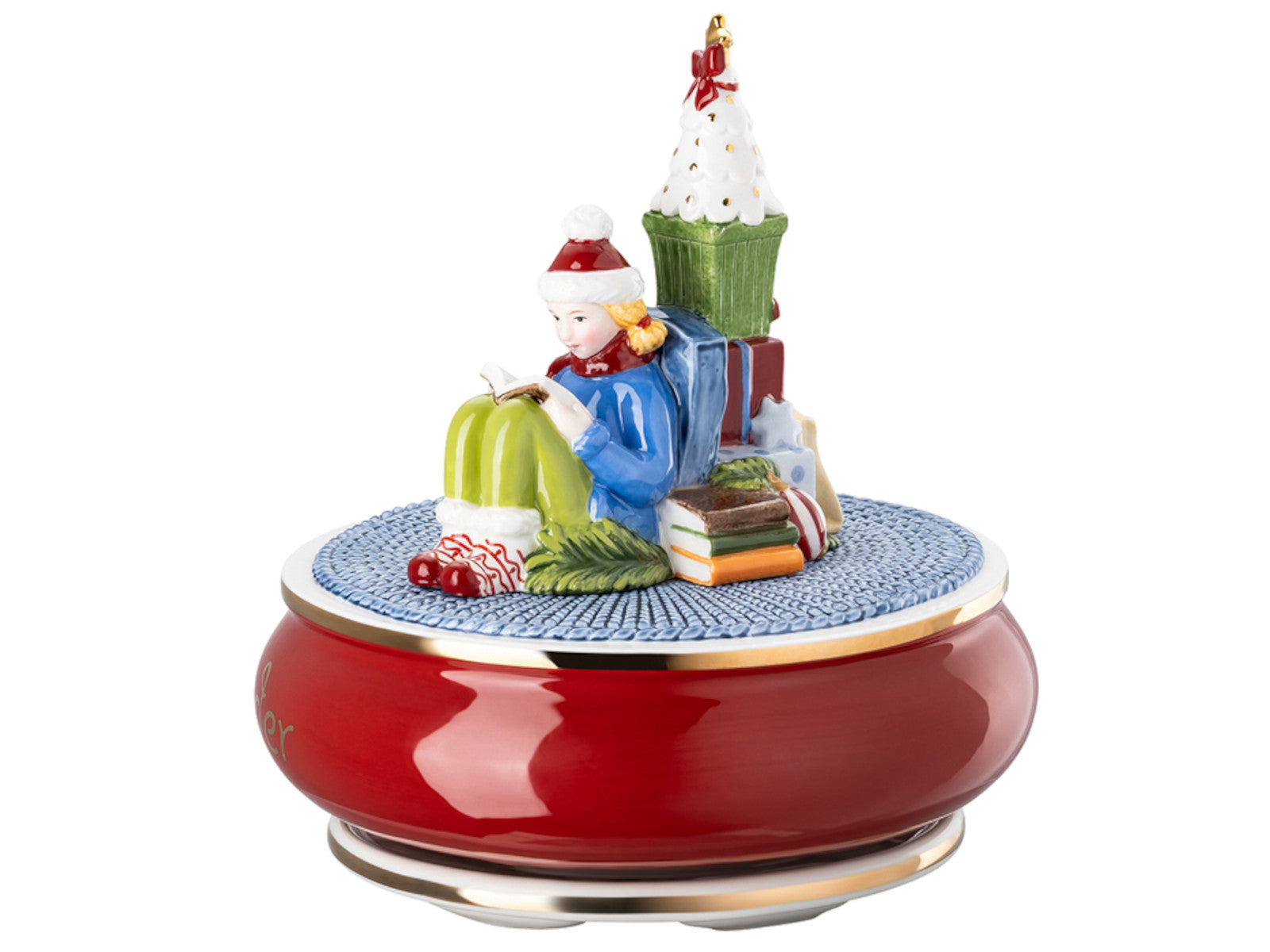 Hutschenreuther Sammelserie 2025 Alle Jahre wieder Spieluhr Freisteller 2