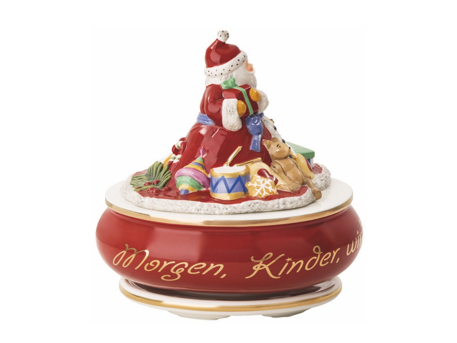 Hutschenreuther 2026 Morgen, Kinder, wird's was geben Spieluhr - Produktbild 2