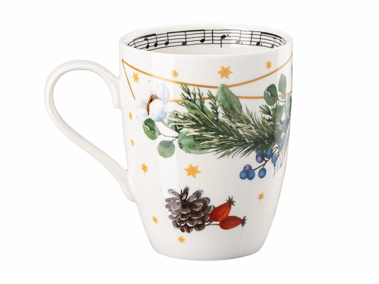 Hutschenreuther Sammelserie 2024 Süßer die Glocken nie klingen Becher mit Henkel 0,36l Freisteller2