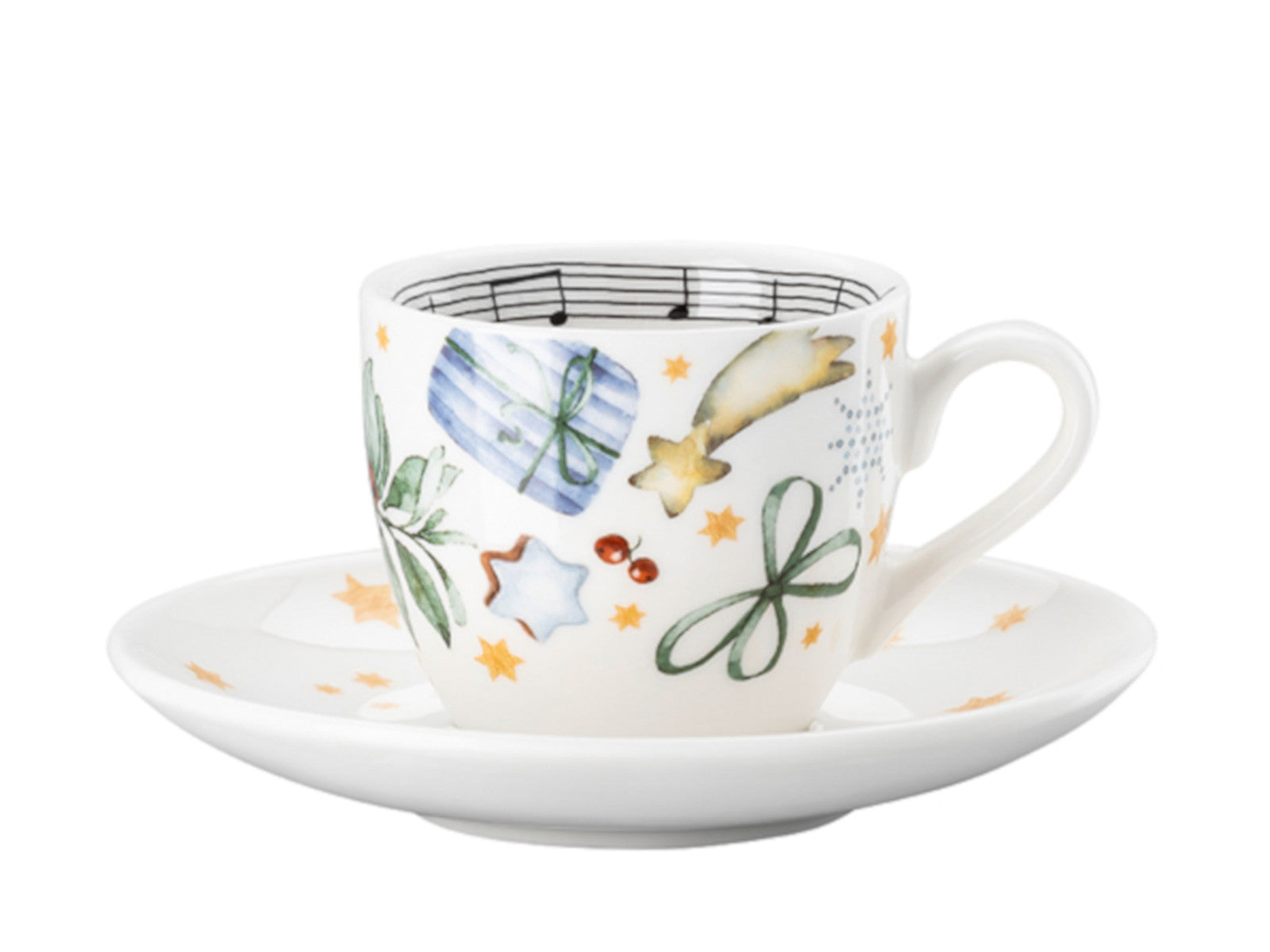 Hutschenreuther Sammelserie 2025 Alle Jahre wieder Espressotasse 2tlg Freisteller 1