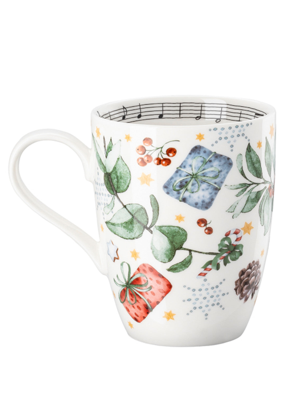 Hutschenreuther Sammelserie 2025 Alle Jahre wieder Becher mit Henkel 0,36l Freisteller 2