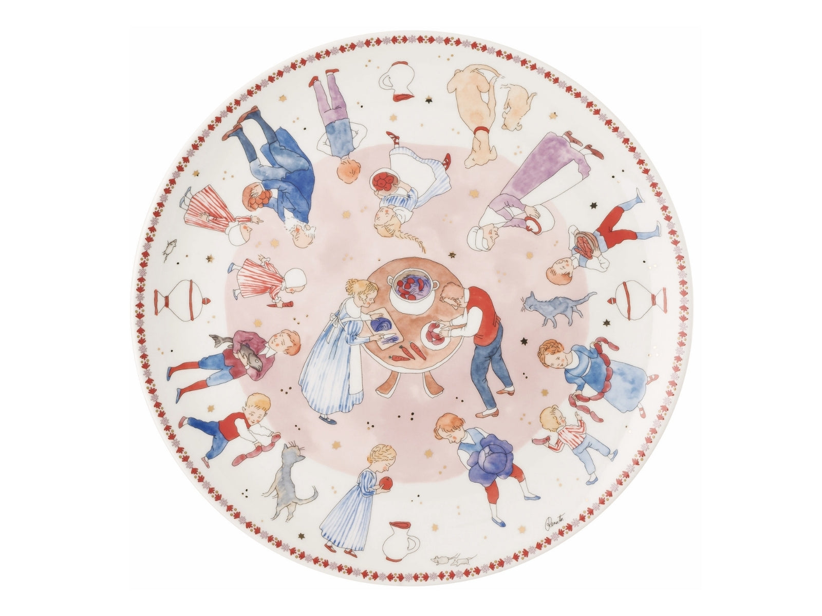 Hutschenreuther 2026 Weihnachtsschmaus Plätzchenteller 28cm - Produktbild 1