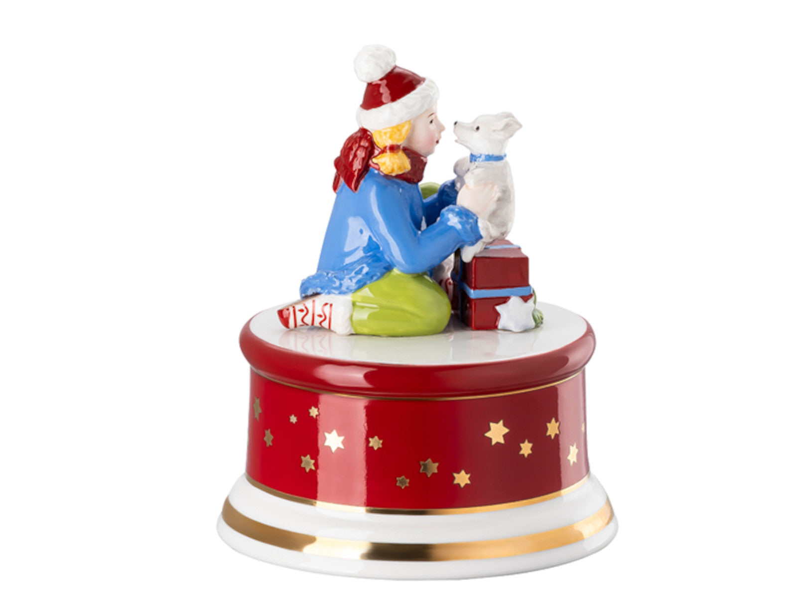 Hutschenreuther Sammelserie 2025 Alle Jahre wieder Spieluhr klein Freisteller 3