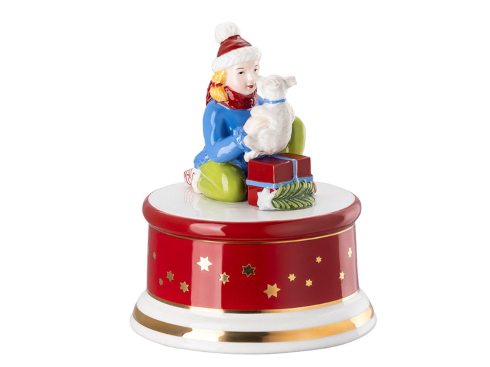 Hutschenreuther Sammelserie 2025 Alle Jahre wieder Spieluhr klein Freisteller 1