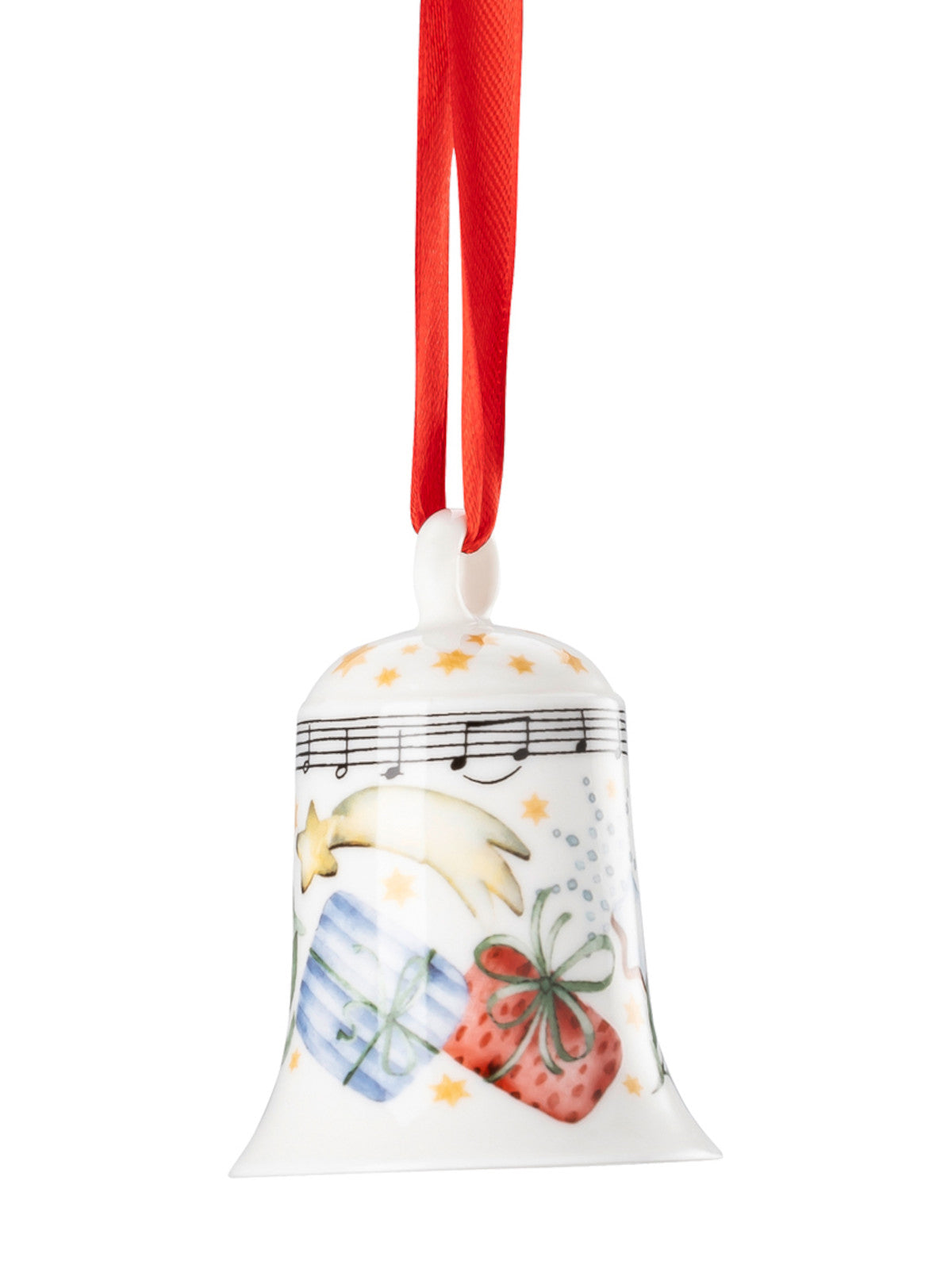 Hutschenreuther Sammelserie 2025 Alle Jahre wieder Porzellanglocke Freisteller 3