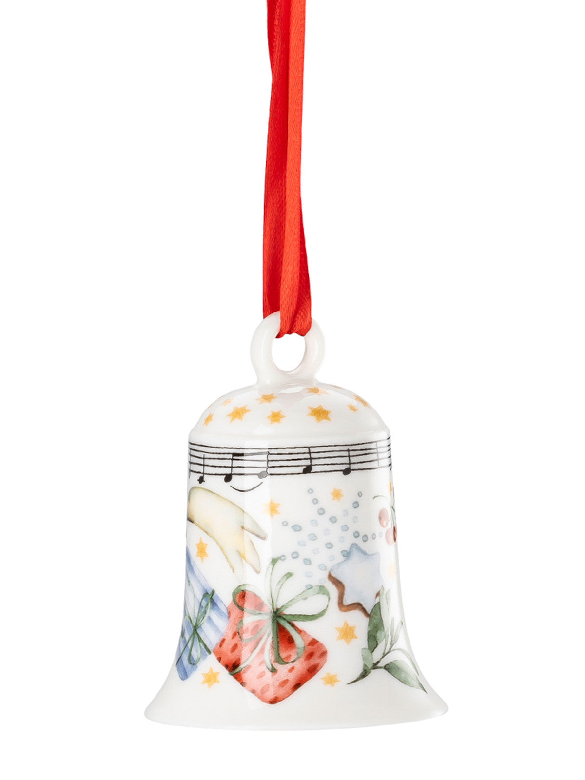 Hutschenreuther Sammelserie 2025 Alle Jahre wieder Porzellanglocke Freisteller 1