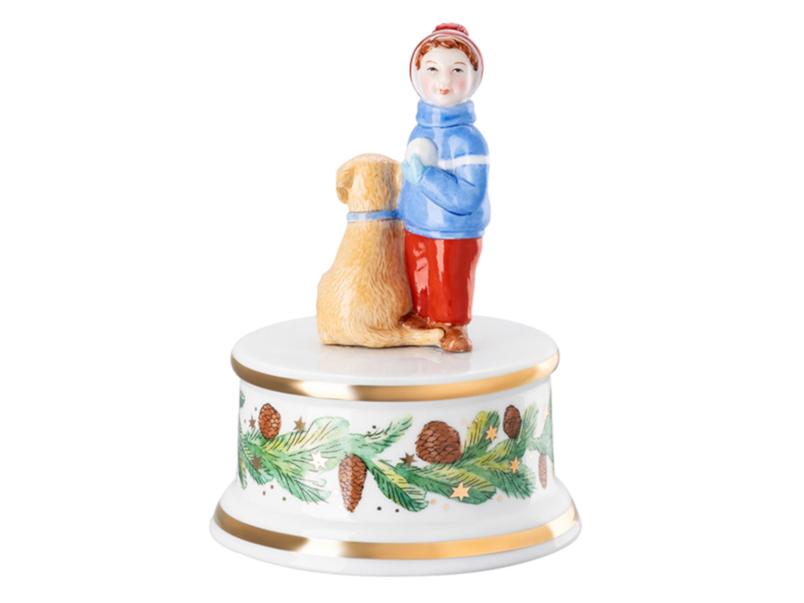 Hutschenreuther Sammelkollektion 2025 Weihnachtsspiele Spieluhr klein Freisteller 1