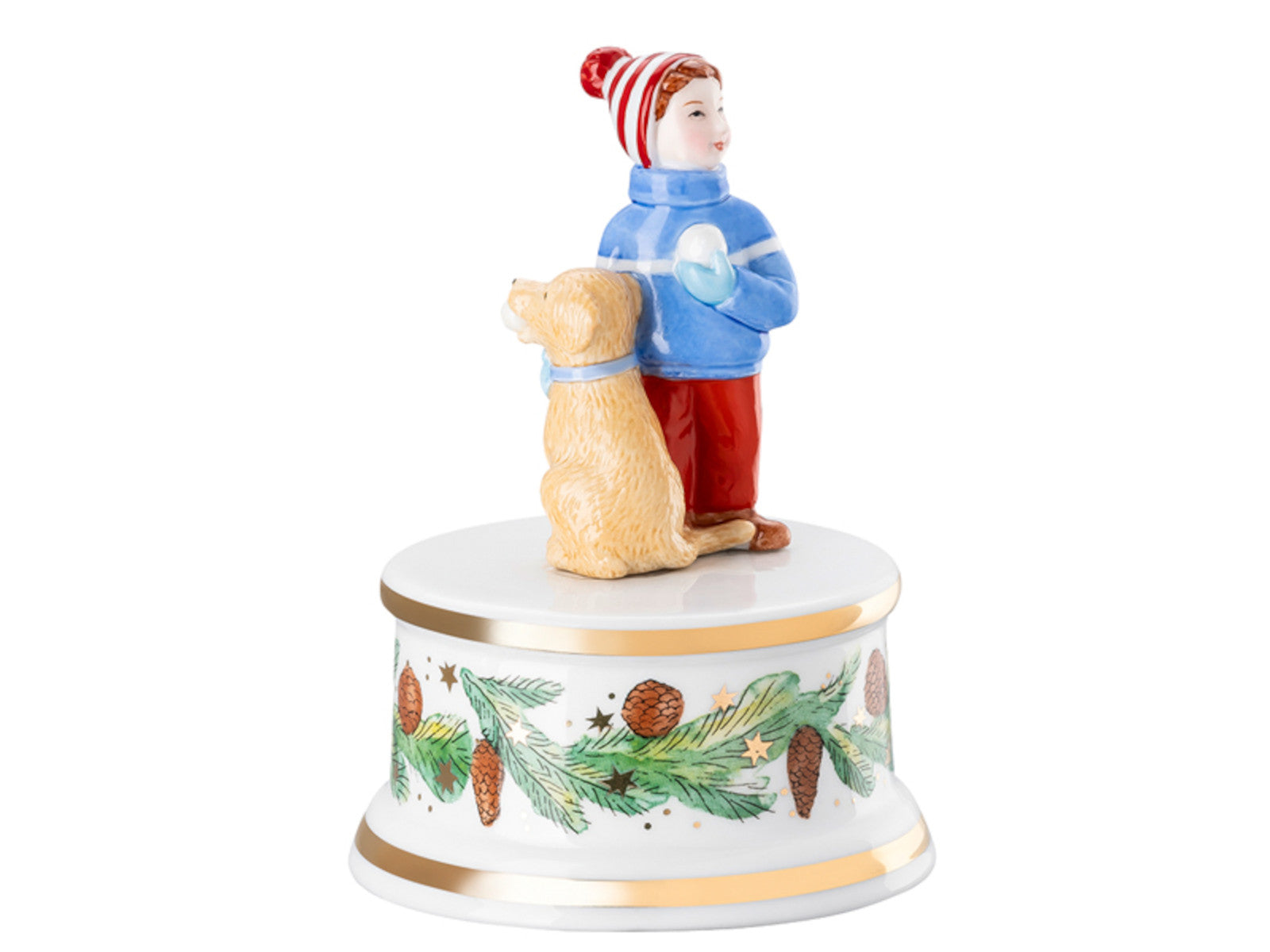 Hutschenreuther Sammelkollektion 2025 Weihnachtsspiele Spieluhr klein Freisteller 4