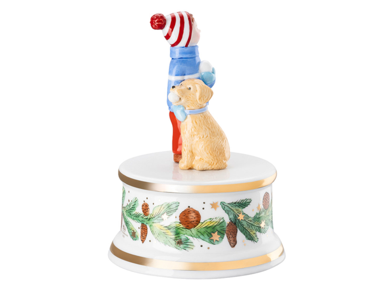 Hutschenreuther Sammelkollektion 2025 Weihnachtsspiele Spieluhr klein Freisteller 3