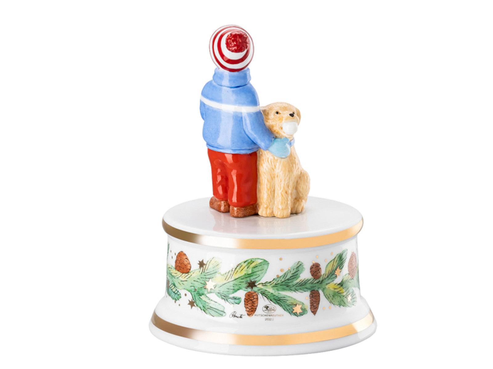 Hutschenreuther Sammelkollektion 2025 Weihnachtsspiele Spieluhr klein Freisteller 2