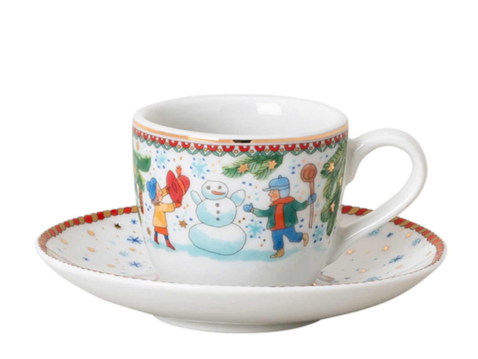 Hutschenreuther Sammelkollektion 2025 Weihnachtsspiele Espressotasse 2tlg Freisteller 1