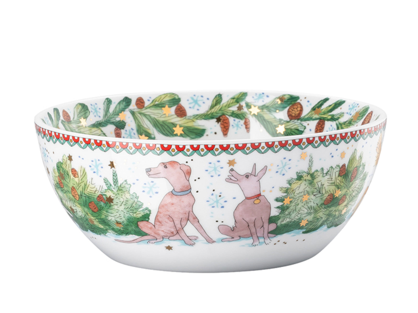 Hutschenreuther Sammelkollektion 2025 Weihnachtsspiele Müslischale 15cm Freisteller 2