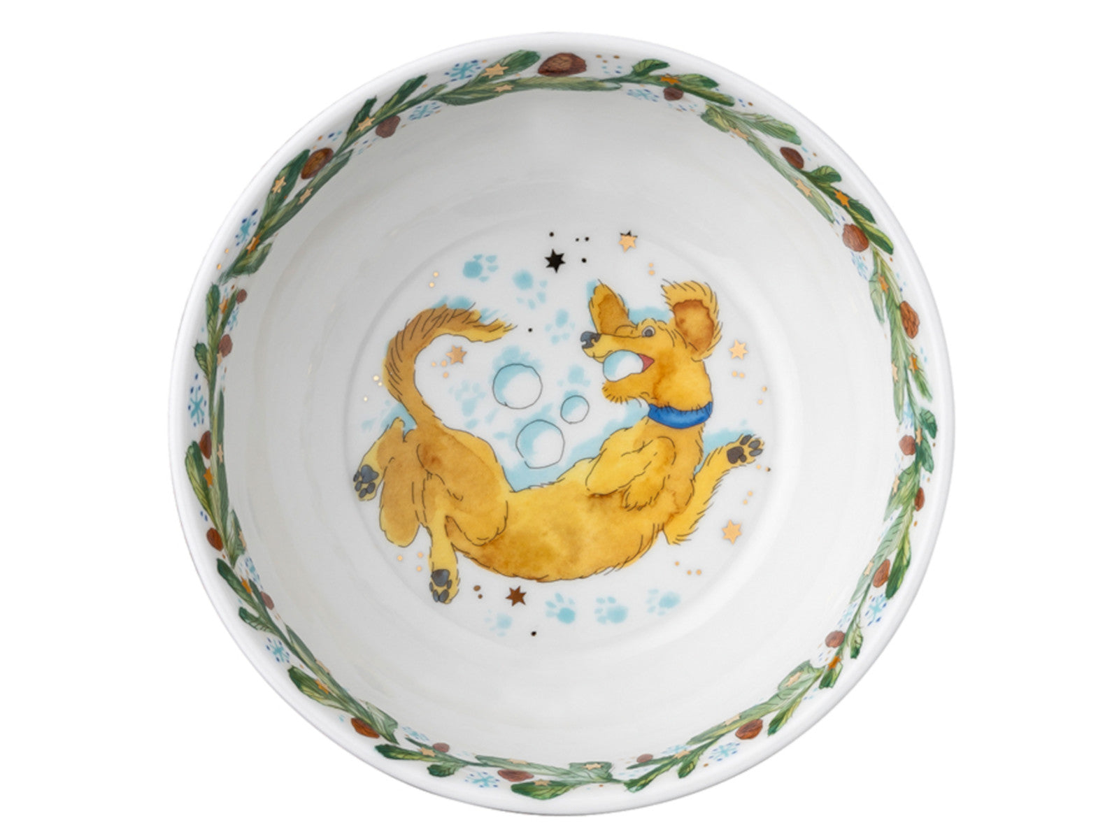 Hutschenreuther Sammelkollektion 2025 Weihnachtsspiele Müslischale 15cm Freisteller 5