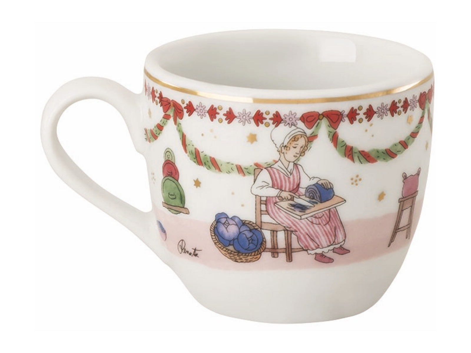Hutschenreuther 2026 Weihnachtsschmaus Espressotasse 2tlg - Produktbild 2