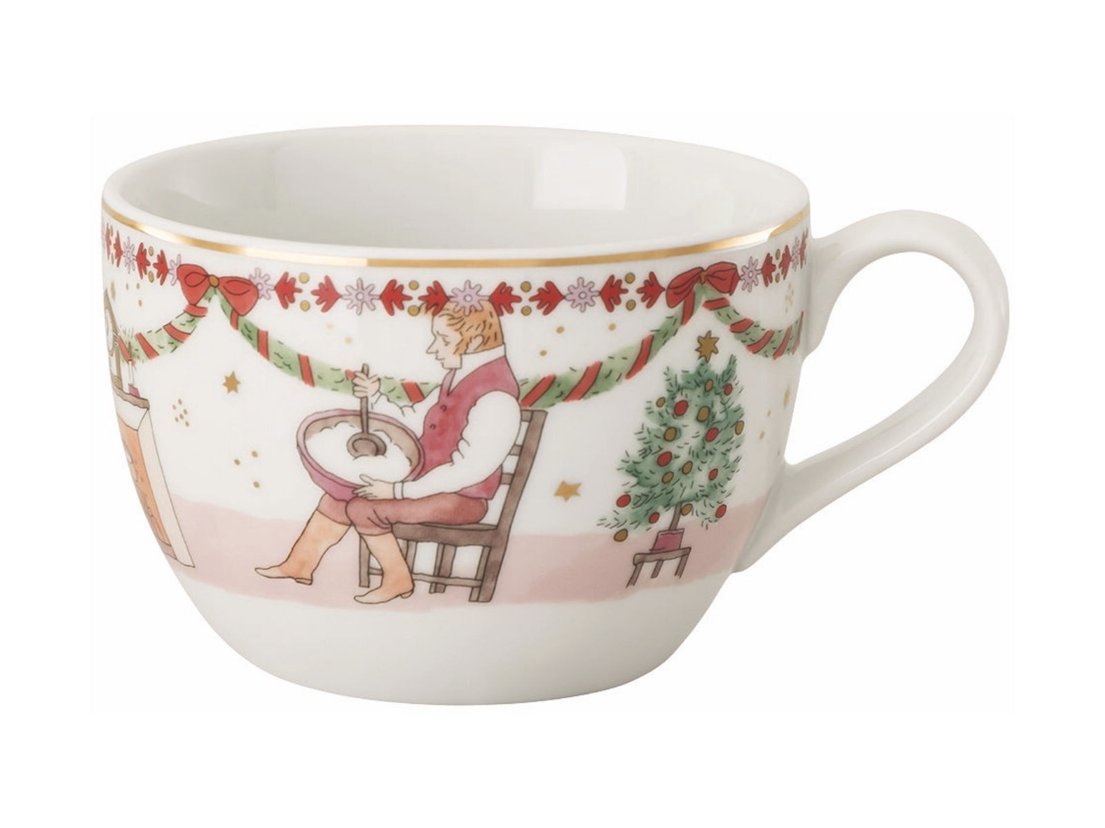 Hutschenreuther 2026 Weihnachtsschmaus Cappuccinotasse 2tlg - Produktbild 2