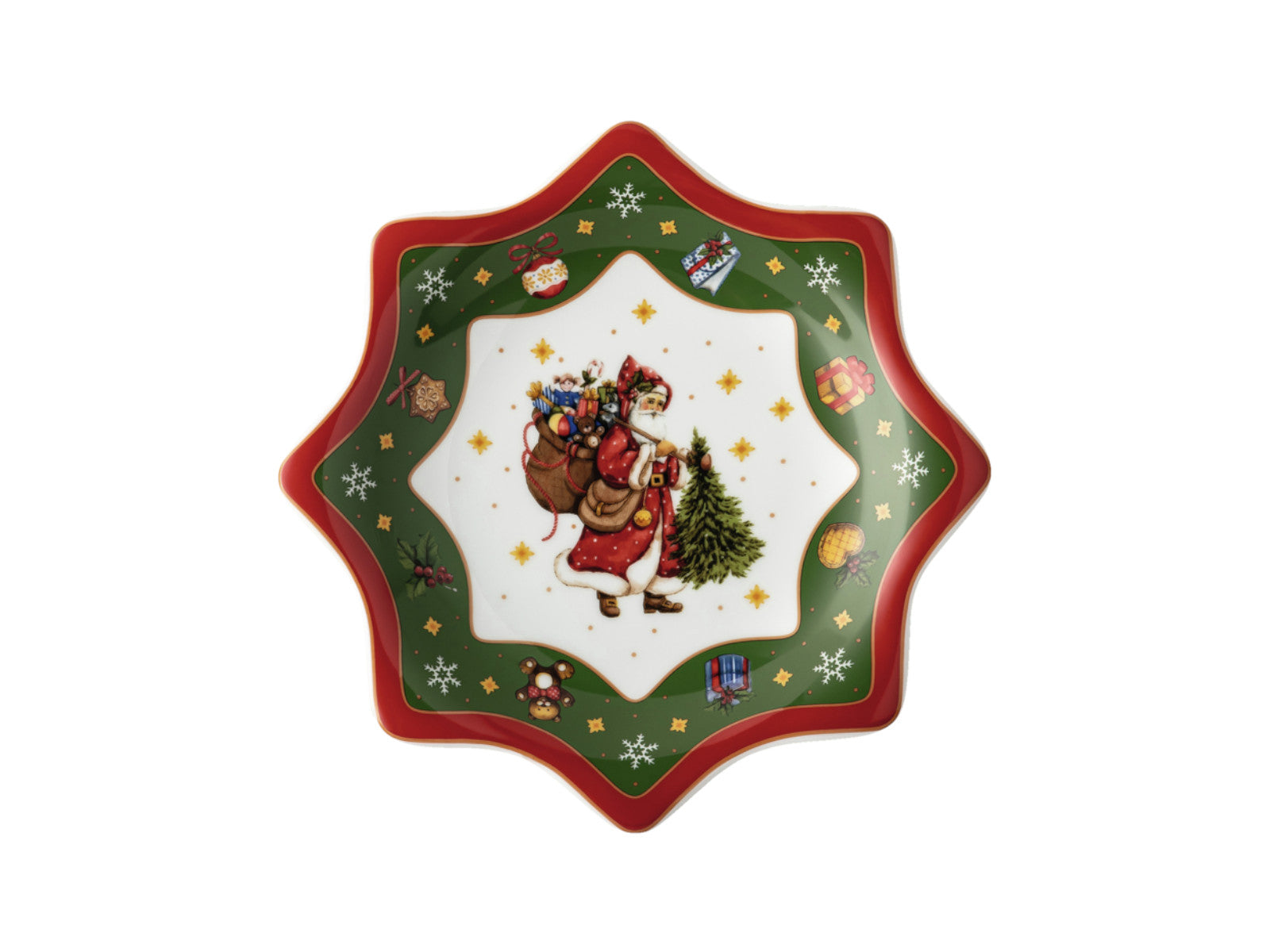 Hutschenreuther Happy Wintertime Sternschale 20cm Freisteller