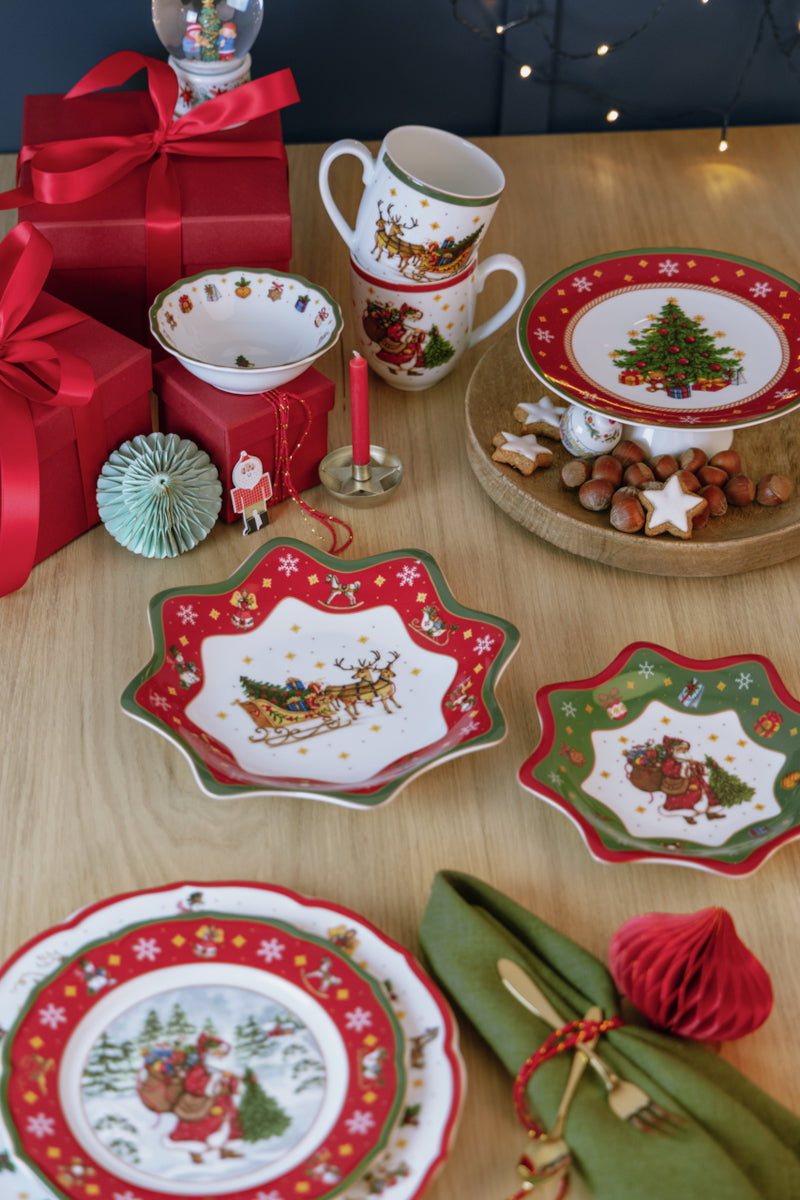 Hutschenreuther Happy Wintertime Sternschale 25cm Lifestyle