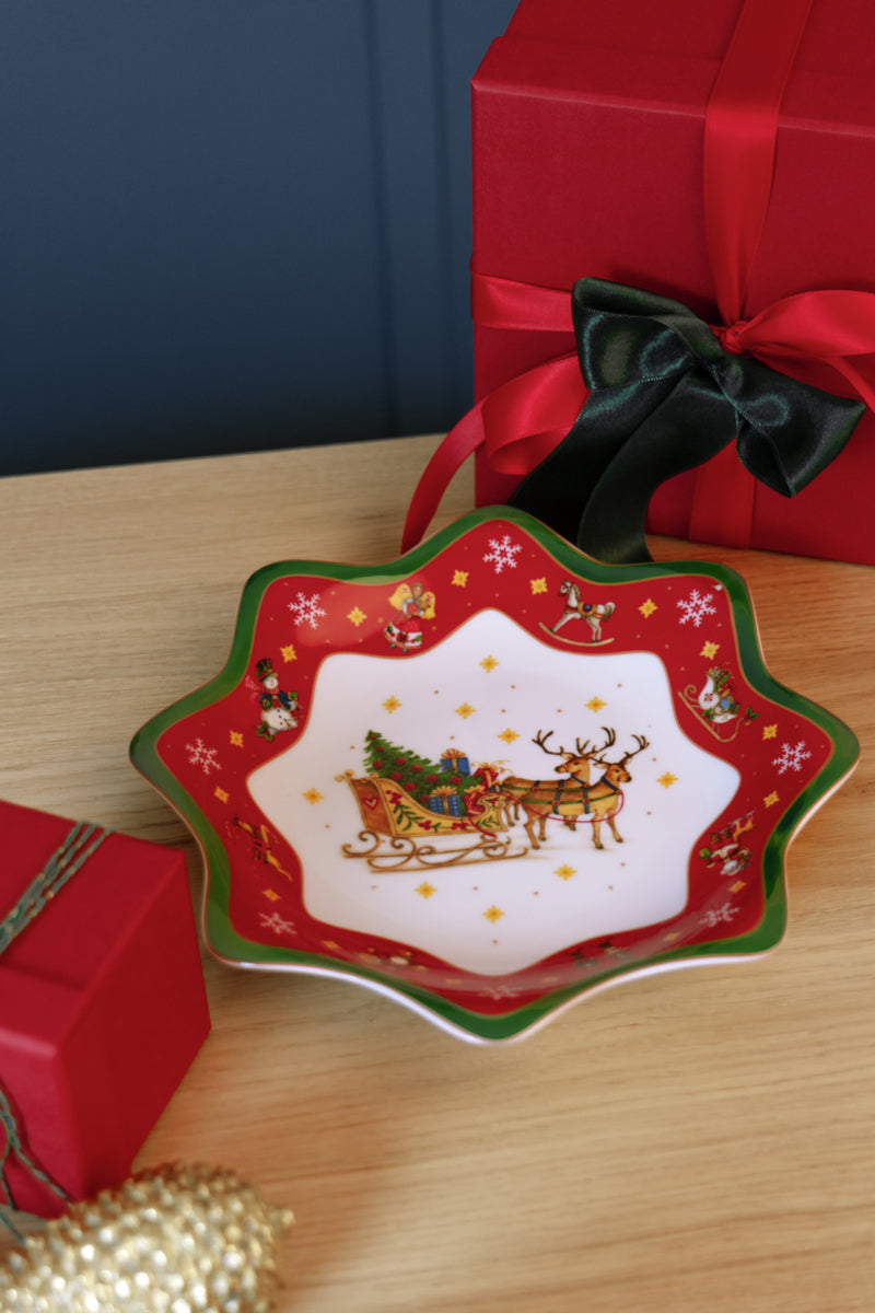 Hutschenreuther Happy Wintertime Sternschale 25cm Lifestyle