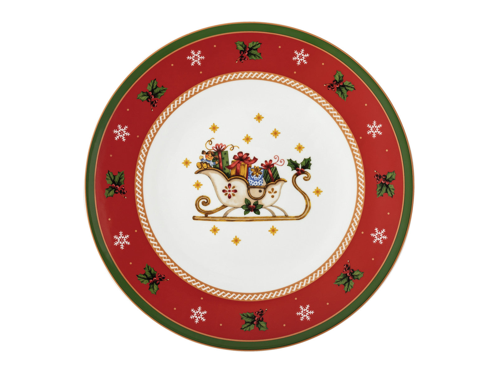 Hutschenreuther Happy Wintertime Red Plätzchenteller 31cm Freisteller