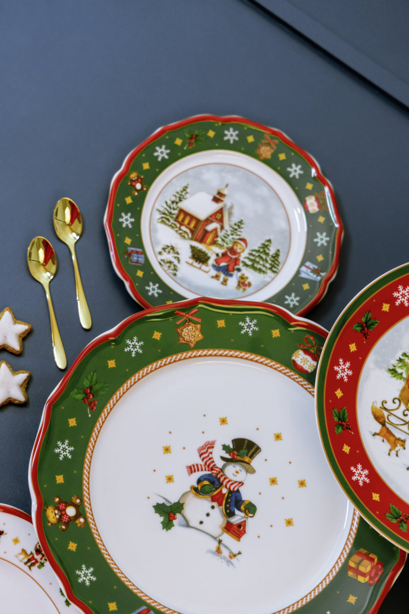 Hutschenreuther Happy Wintertime Green Set 4tlg Lifestyle