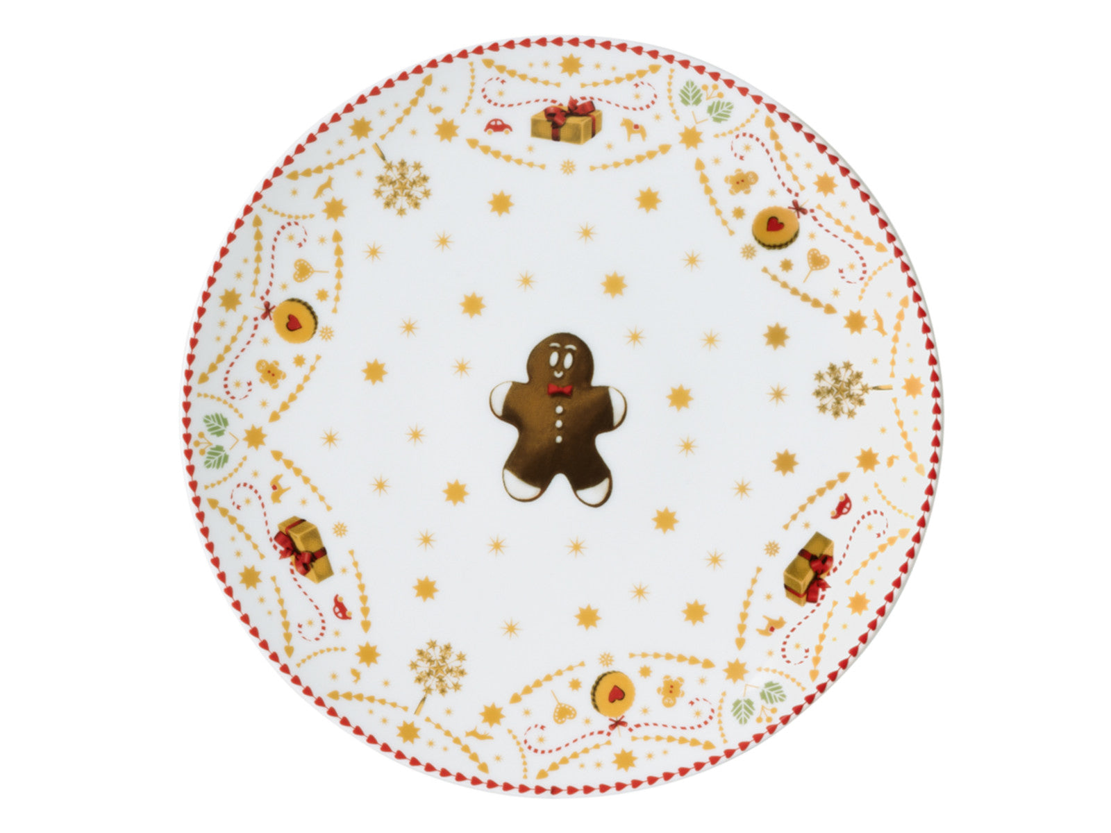 Hutschenreuther Christmas Love Tortenplatte auf Fuß klein Freisteller 2