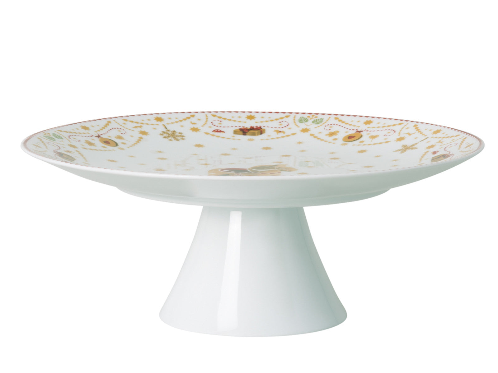 Hutschenreuther Christmas Love Tortenplatte auf Fuß groß Freisteller 2