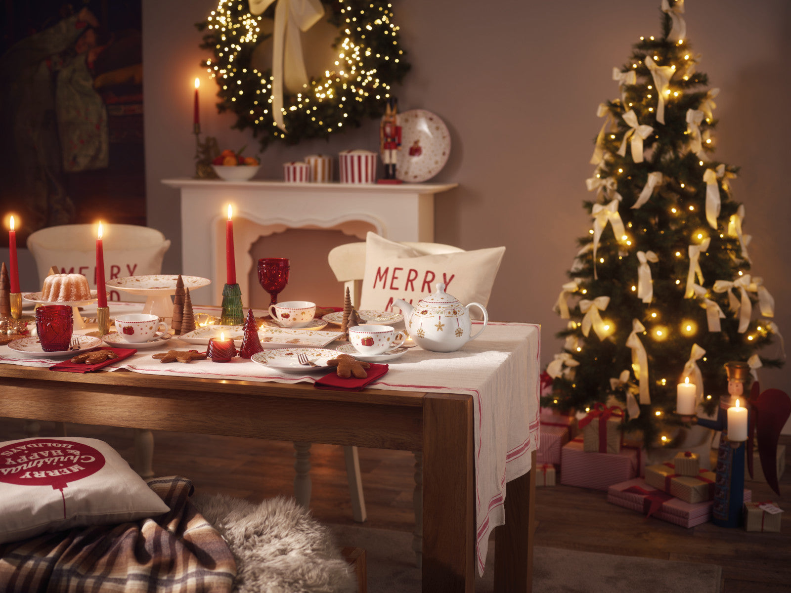 Hutschenreuther Christmas Love Glasbecher rot 8,3cm Lifestyle 3