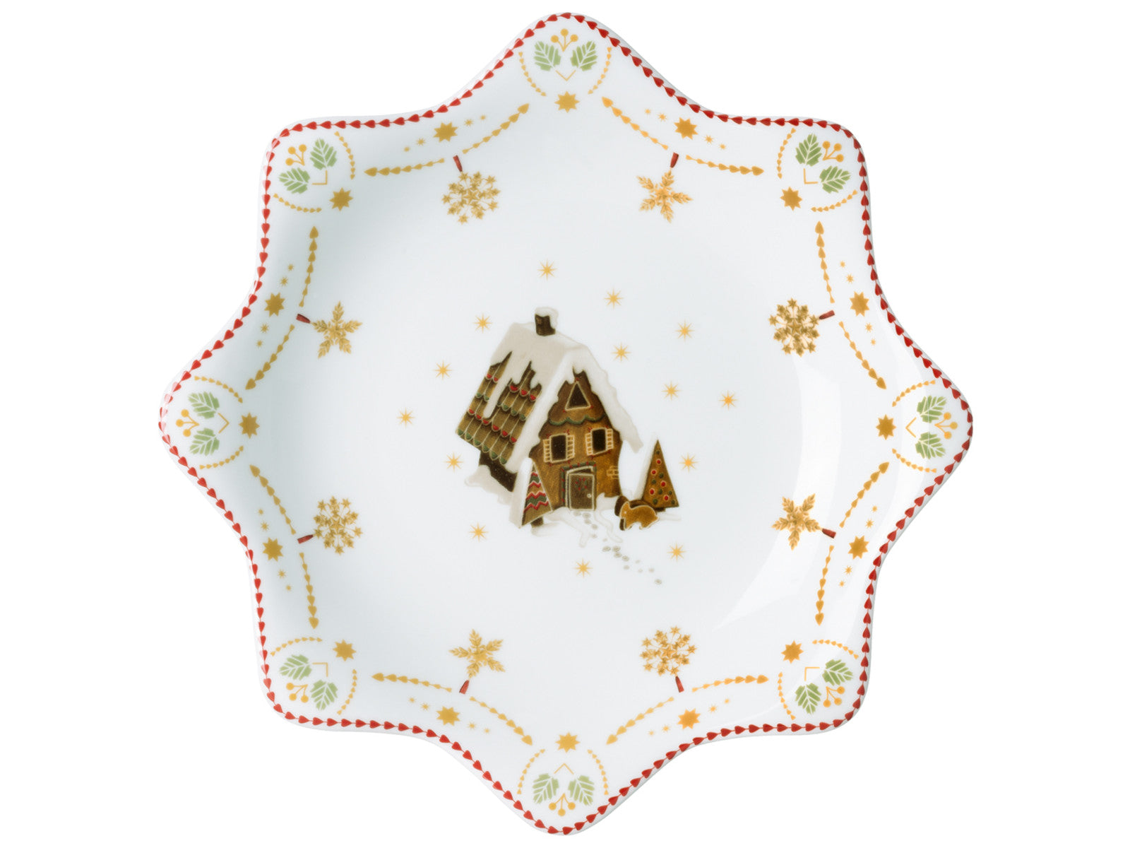 Hutschenreuther Christmas Love Sternschale 25cm Freisteller 1