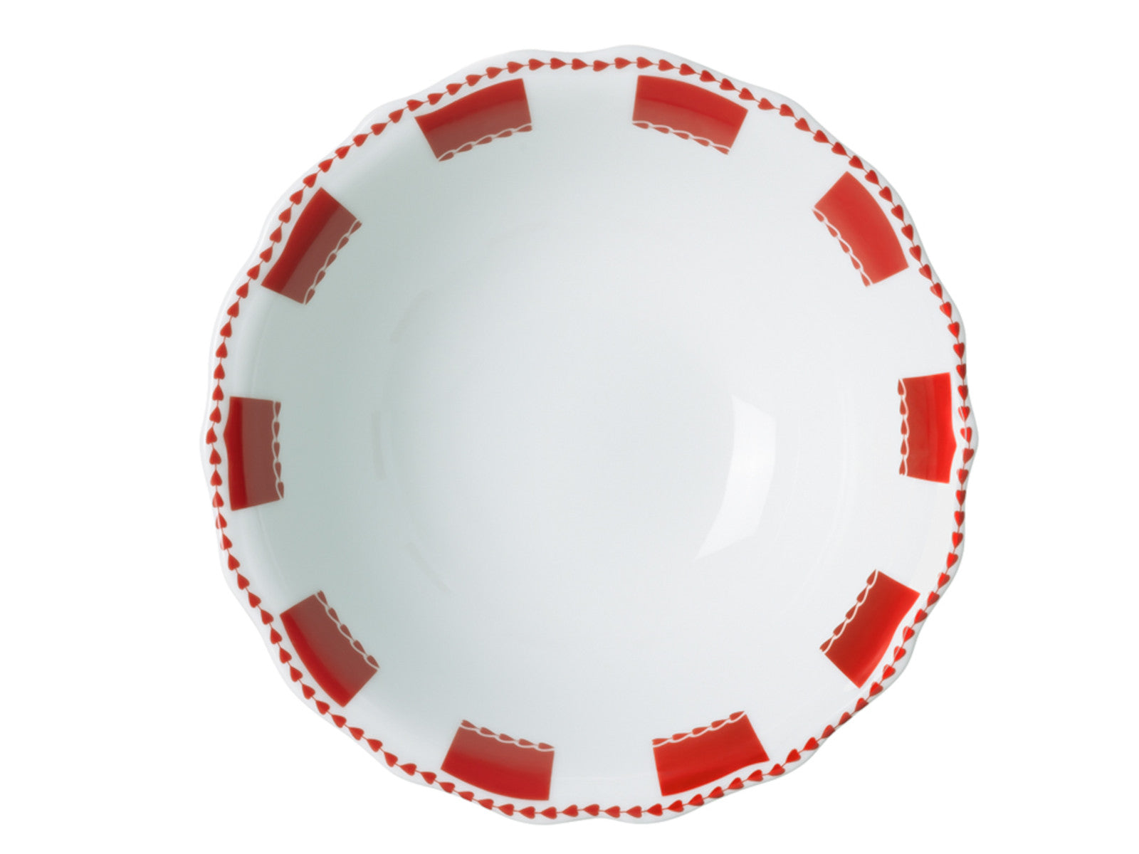 Hutschenreuther Christmas Love red Bowl 17cm Freisteller 2