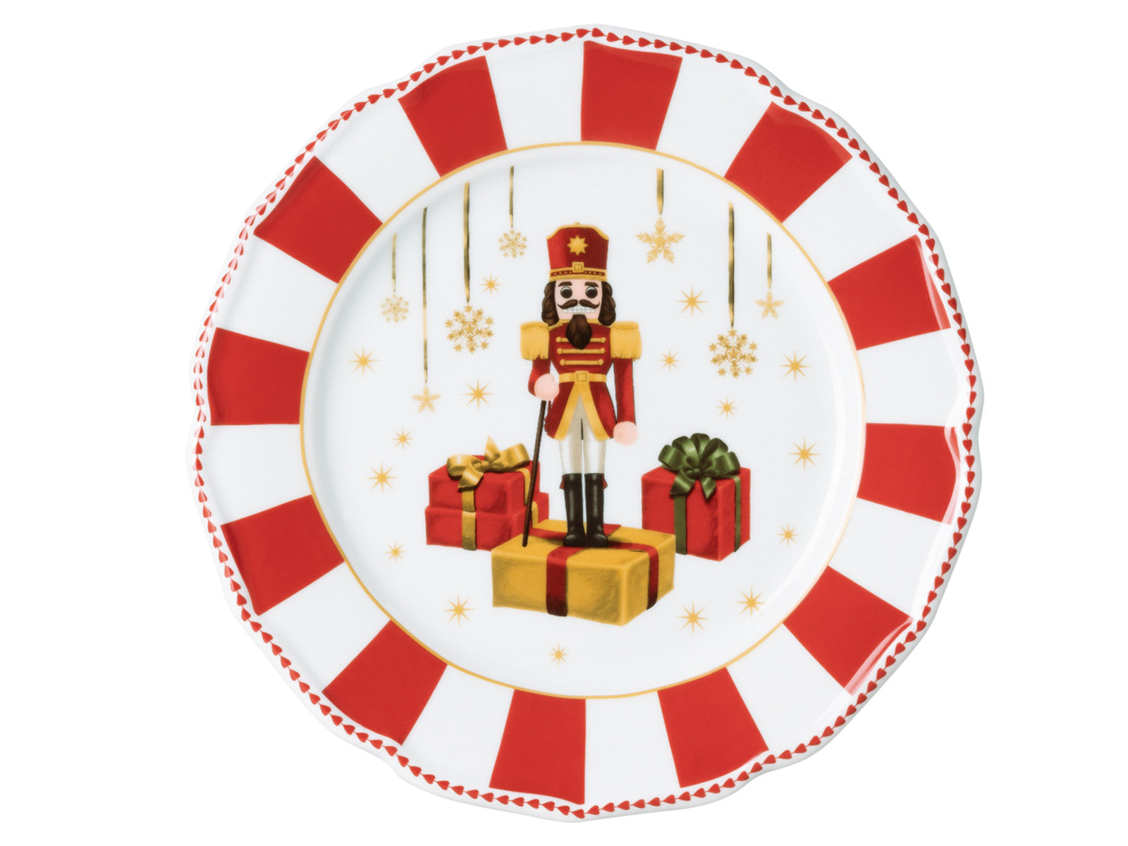 Hutschenreuther Christmas Love red Teller flach 22cm Freisteller 1