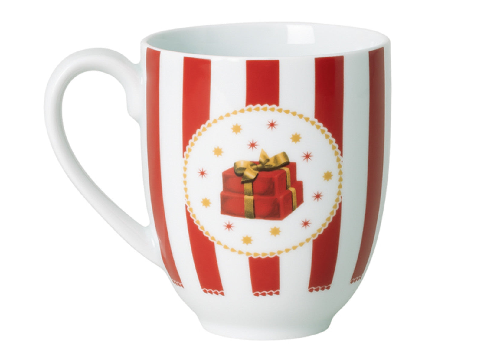 Hutschenreuther Christmas Love red Becher mit Henkel 0,4l Freisteller 1