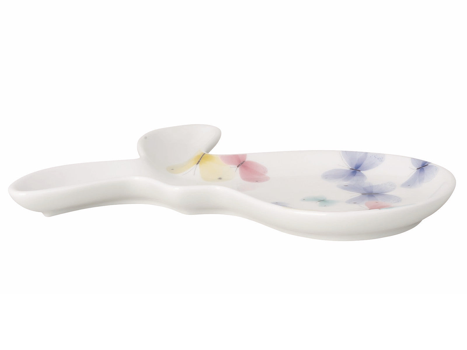 Hutschenreuther Frühlingsgrüsse Blumenwiese Hasenschale / Teller 19x14cm Freisteller 2