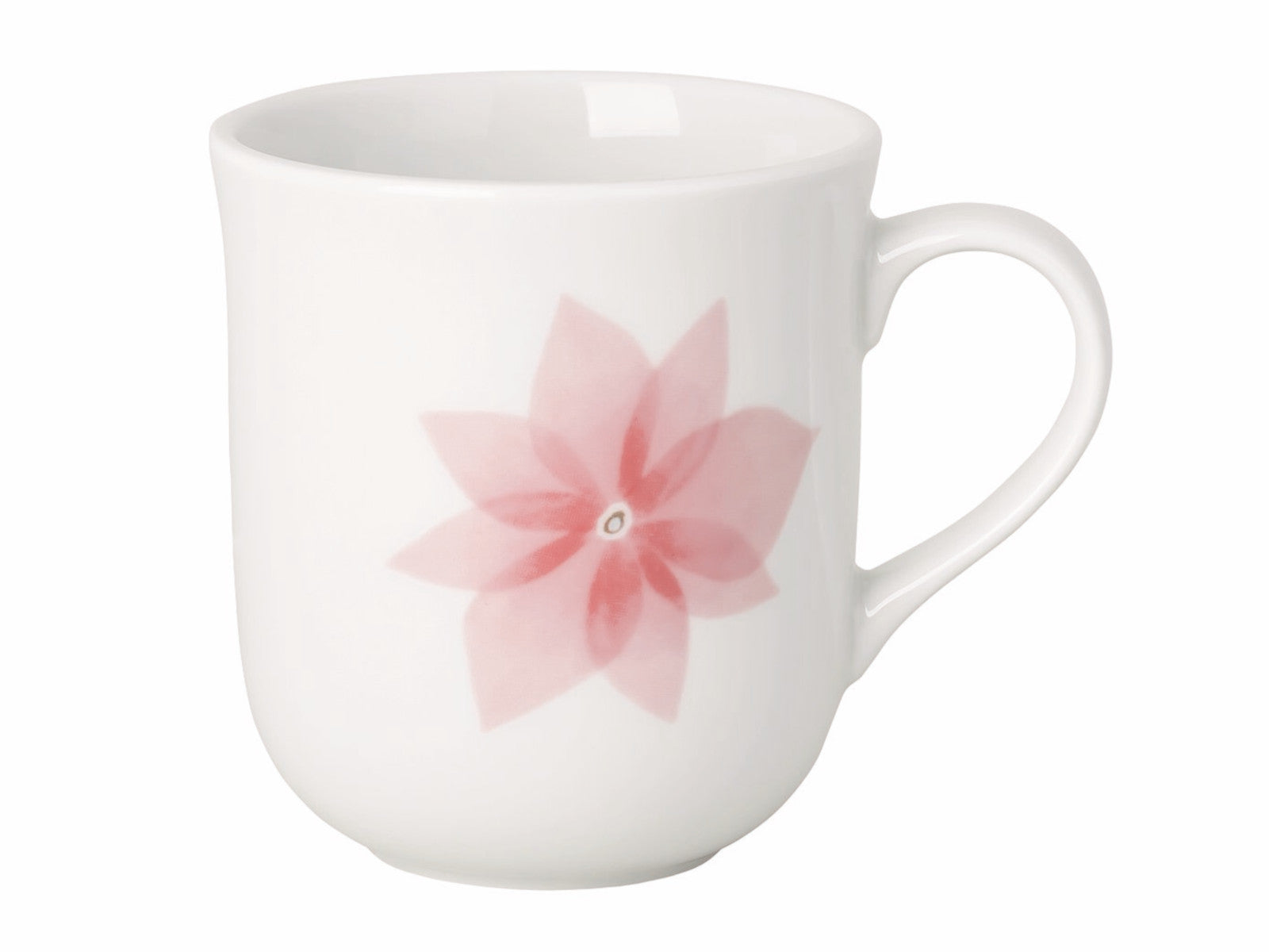 Hutschenreuther Frühlingsgrüsse Blüten Becher mit Henkel 0,4l Freisteller 1