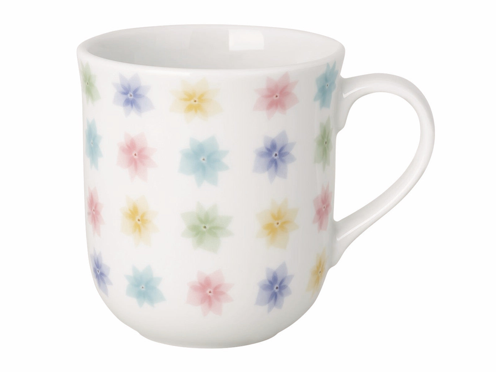 Hutschenreuther Frühlingsgrüsse Blütenteppich Becher mit Henkel 0,4l Freisteller 1