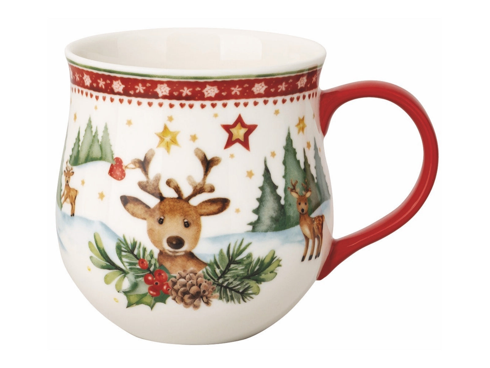 Hutschenreuther Christmas Mug Rentier Becher mit Henkel 0,45l - Produktbild 1