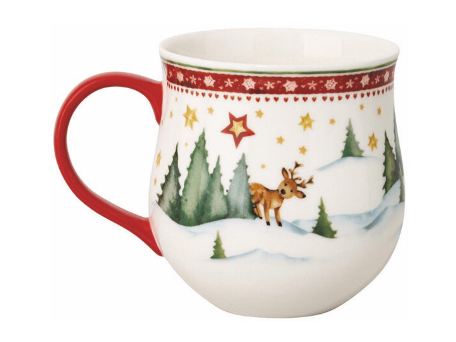 Hutschenreuther Christmas Mug Rentier Becher mit Henkel 0,45l - Produktbild 2