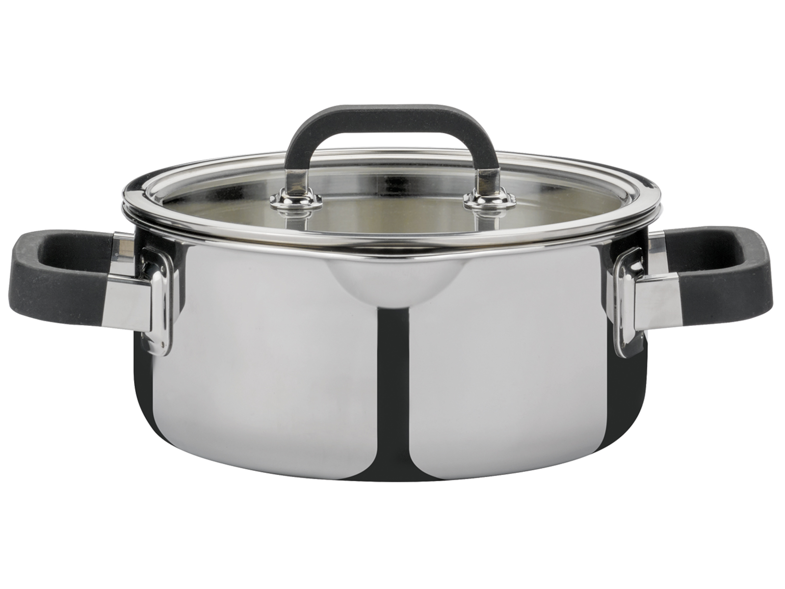 Spring FUSION2+ Bratentopf mit Glasdeckel 24cm Freisteller