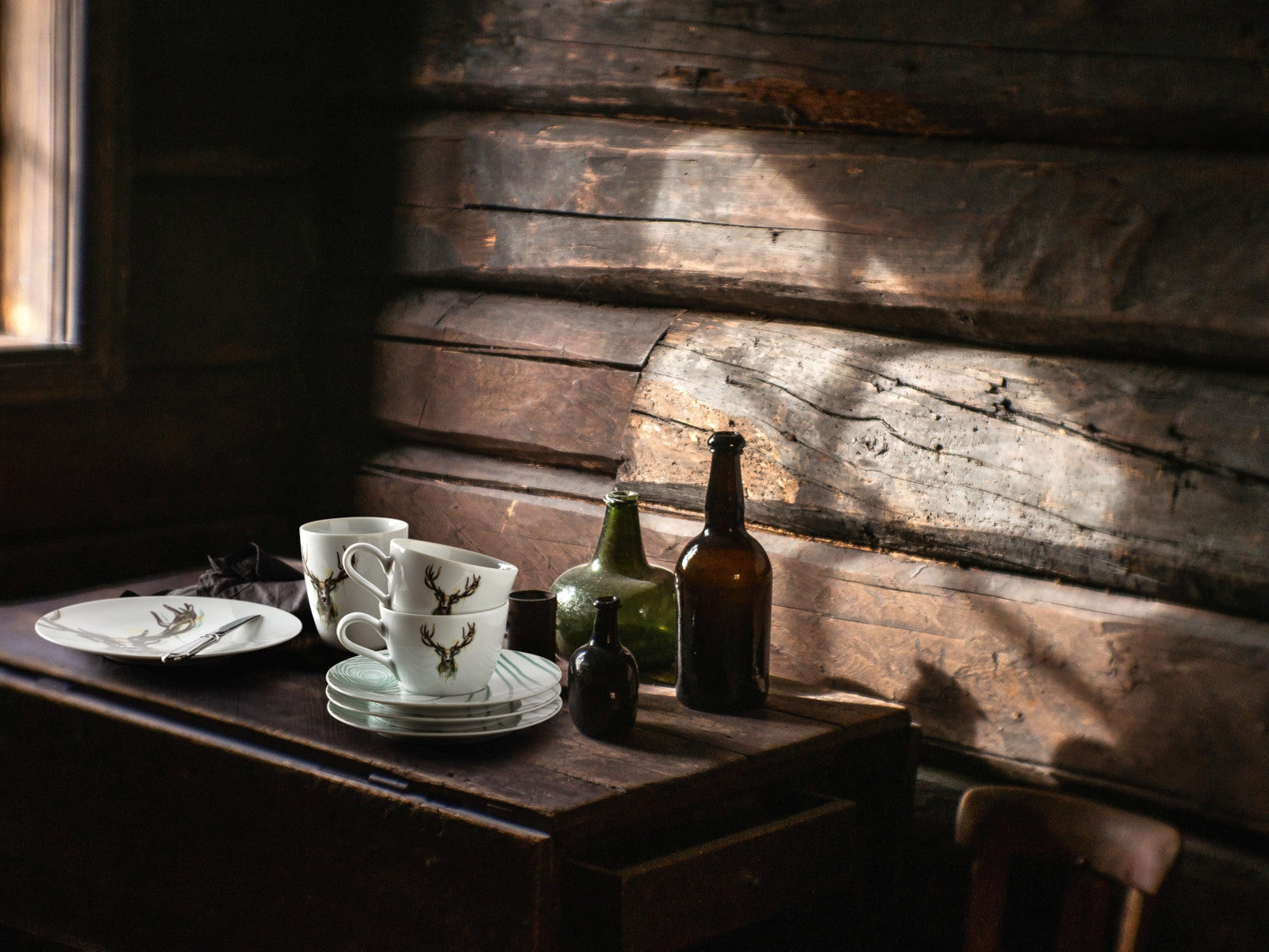 Seltmann Weiden Life Nature Hirsch Speiseteller rund 28cm Lifestyle3